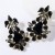occidental style wind drop multilayer diamond glass diamond fully-jewelled earrings woman fashion high-end super