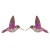  creative animal samll ear stud personality exaggerating earrings