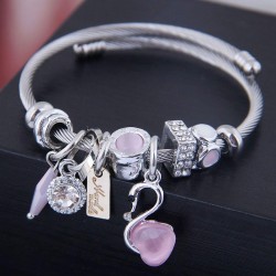occidental style fashion  Metal all-PurposeDL concise swan pendant more elemen..