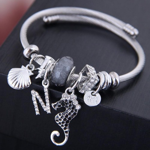  occidental style fashion  Metal all-PurposeDL concise pendant more elements accessories personality bangl