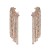 diamond tassel Earring occidental style fashion Street Snap fully-jewelled ear stud