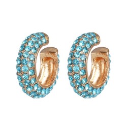 all-Purpose ear stud  embed fully-jewelled fashion Ladies earrings  elegant Ko..