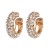 all-Purpose ear stud  embed fully-jewelled fashion Ladies earrings  elegant Korean style zircon ear stud