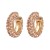 all-Purpose ear stud  embed fully-jewelled fashion Ladies earrings  elegant Korean style zircon ear stud