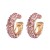 all-Purpose ear stud  embed fully-jewelled fashion Ladies earrings  elegant Korean style zircon ear stud