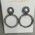 Europe and America earring