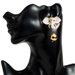occidental style ear stud Africa big enamel earrings fashion personality Earri..