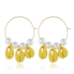  Shells earrings woman wind occidental style fashion Earring Bohemia ear stud
