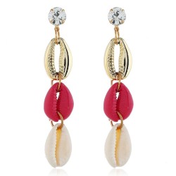 occidental style fashion Shells earrings woman natural Shells Bohemia summer day fashion Earring