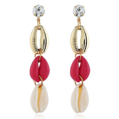 occidental style fashion Shells earrings woman natural Shells Bohemia summer day fashion Earring