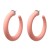 occidental style exaggerating exaggerating geometry Acrylic earrings