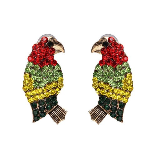 UR personality animal earrings samll Modeling ear stud occidental style fashion