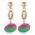 occidental style retro fashion trend fashion ear stud brief exaggerating Shells earrings