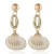 occidental style retro fashion trend fashion ear stud brief exaggerating Shells earrings