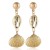 occidental style retro fashion trend fashion ear stud brief exaggerating Shells earrings