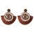 UR handmade beads earrings personality ethnic style tassel earring occidental style Earring