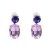 occidental style elements crystal Round earring elegant handmade Earring