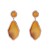 occidental style geometry resin earring  personality same style earrings