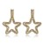 occidental style exaggerating geometry diamond star earrings female fashion Bohemia ear stud