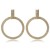 occidental style exaggerating geometry circle circle diamond Round earrings female fashion Bohemia ear stud