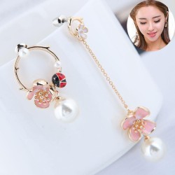 fine  Korean style fashion  sweetOL concise flowers Pearl all-Purpose temperam..