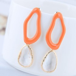 fine  Korean style fashion  sweetOL Metal geometry drop personality temperamen..