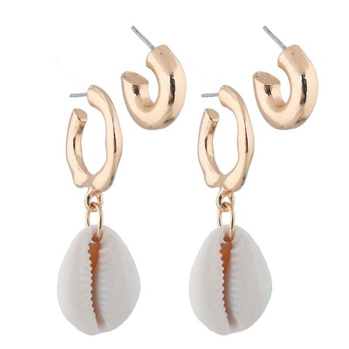 occidental style fashion  concise textured temperament ear stud