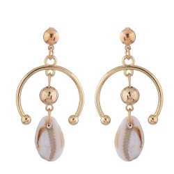 occidental style fashion  Metal concise temperament classic personality ear st..