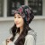 head woman retro bag head thick style occidental style head sport fashion all-Purpose hedging