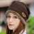 knitting woman thick warm bag head Outdoor Korean style woolen hat