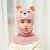 knitting woman thick warm bag head Outdoor Korean style woolen hat