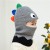 knitting woman thick warm bag head Outdoor Korean style woolen hat