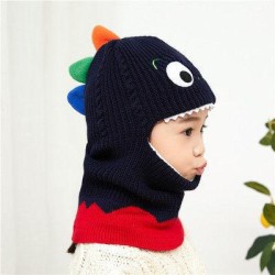 child hat autumn Winter Korean style fawn man warm knitting shawl lovely carto..