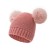 occidental style Double Autumn and Winter child hat lovely warm child woolen