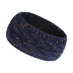 Autumn and Winter new flower belt  velvet thick warm woolen knitting head belt..