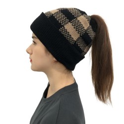 occidental style Autumn and Winter grid lady christmas acquard big grid woolen