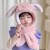 occidental style Autumn and Winter grid lady christmas acquard big grid woolen
