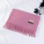 occidental style spring autumn Winter imitate sheep velvet Double surface Colorful grid triangle scarf lad
