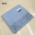 occidental style spring autumn Winter imitate sheep velvet Double surface Colorful grid triangle scarf lad