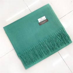 thick pure color scarf lady autumn Winter warm Korean style all-Purpose tassel..