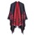 lady scarf shawl creative fashion imitate sheep velvet Jacquard slit thick big warm shawl