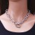  style hollow butterfly cross Double layer chain  same style all-Purposeins chain