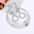 Metal Collar occidental style exaggerating short necklace earrings set fashion brief woman