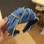 Korea fine Cowboy Headband  brief width Cloth zipper Headband  fashion medium woman