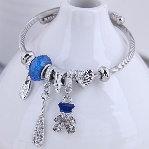 occidental style fashion  Metal all-PurposeDL concise flash diamond lovely more elements accessories personality b
