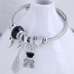 occidental style fashion  Metal all-PurposeDL concise flash diamond lovely mor..