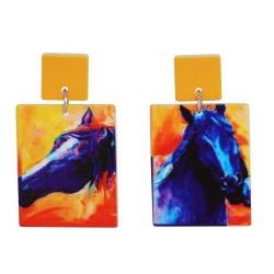 occidental style new trend Earring personality geometry ear stud fashion woman..