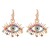  occidental style Earring temperament exaggerating personality eyes ear stud Alloy fully-jewelled earrings