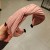 Korea big woolen Headband  same style retro shine  Headband woman