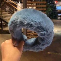 Korea Autumn and Winter style temperament velvet Headband woman lovely width H..